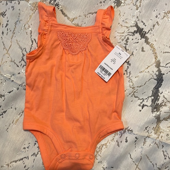 6 piece lot mixed footies onsies  some NWT Carters / First Impressions 3 month - Picture 7 of 15